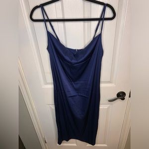 Navy Blue Short Dress